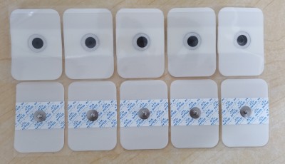 Elektroda EKG INTCO ju. SF52 42x55 Holter dla dorosłych , żel stały, podłoże z pianki PE