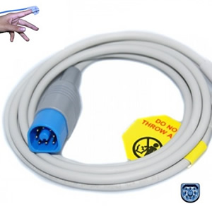 Czujnik z krótkim kablem Sp02 / gumowy dla niemowląt  / Philips